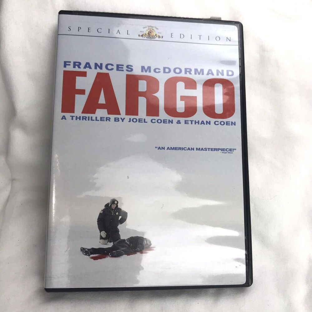 MGM Fargo Special Edition DVD Joel Coen William H Macy Drama Rated R